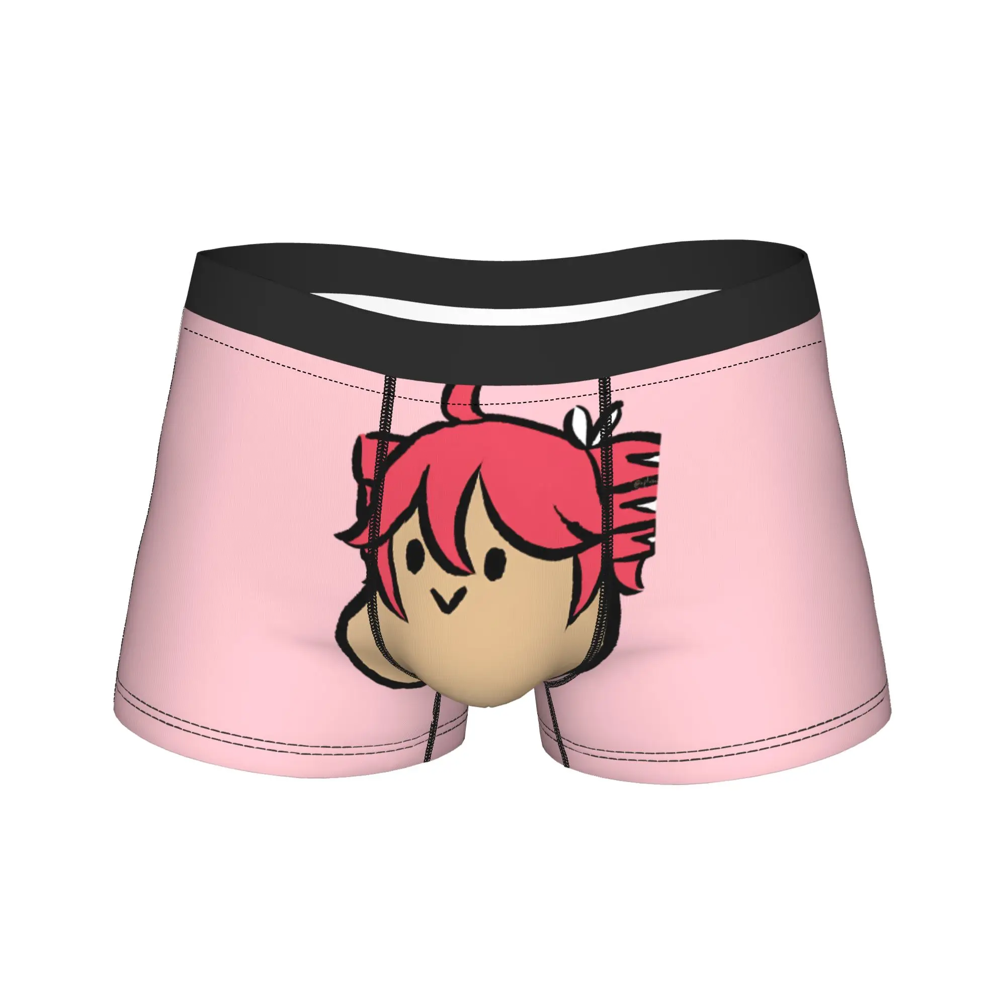 Triple Baka Kasane Teto  Underwear  Comfortable Underpants Design Boxer Brief For Male Pouch Plus Size Boxer Shorts