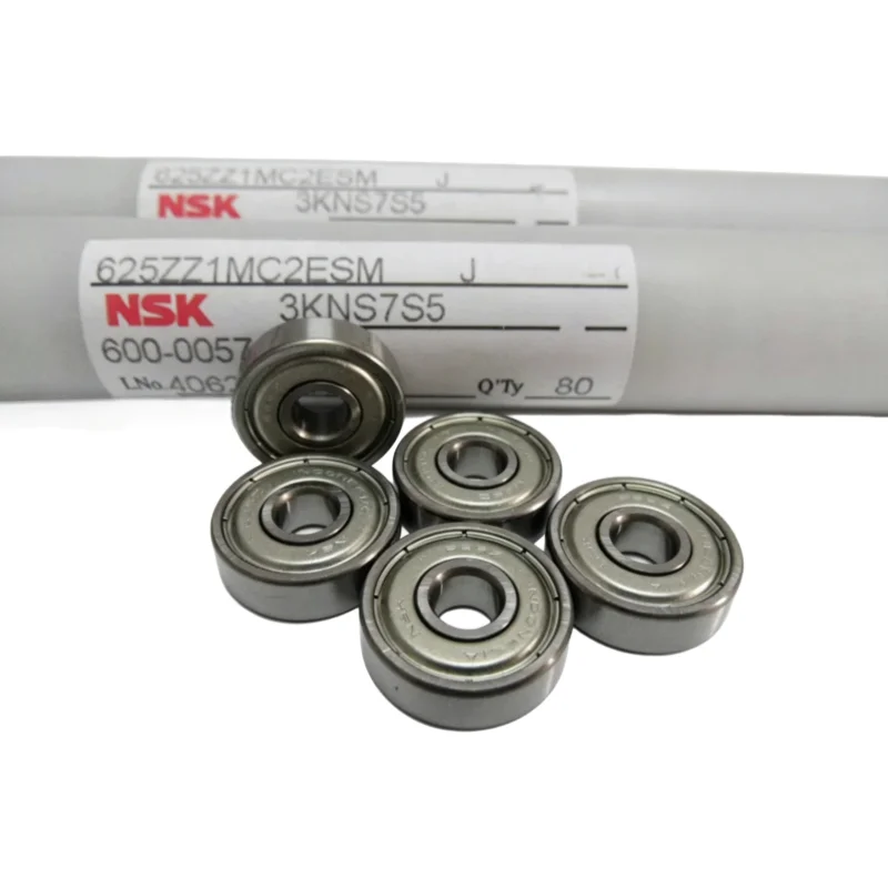 20 Stück Original NSK Hochgeschwindigkeitslager 625ZZ 5*16*5 mm R-1650HH 625 625Z Miniatur-Kugellager 5x16x5 Motor-Drahtschneidlager – Detail 1