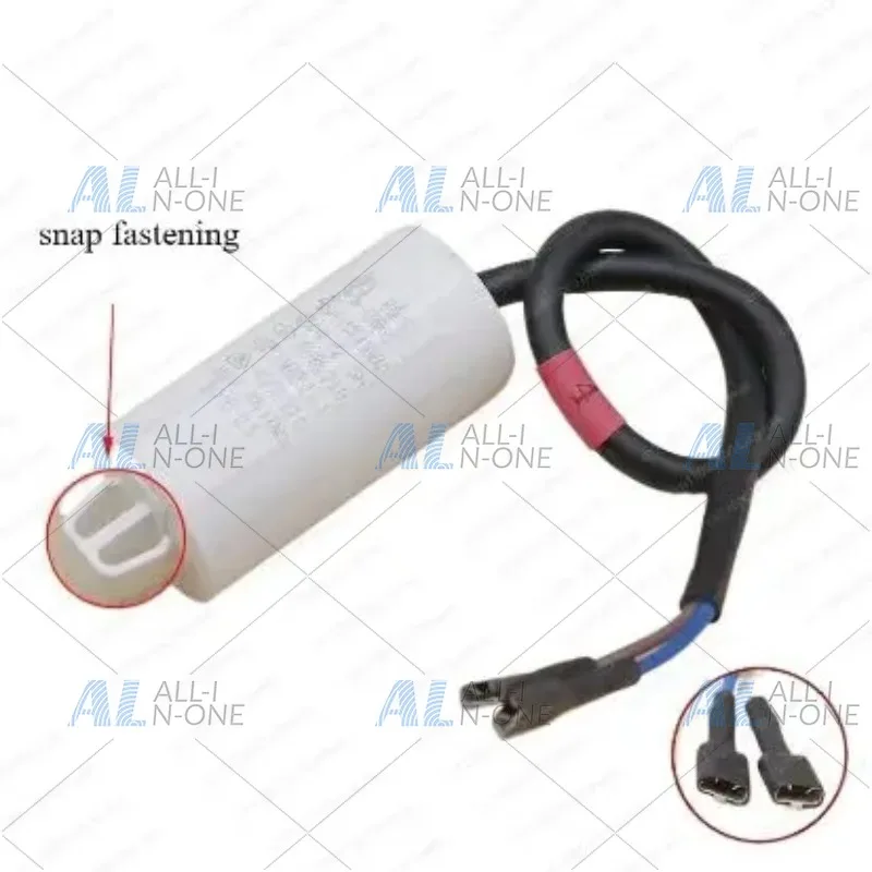 New Refrigerator Freezer -2 Nonpolar 1.5UF 2.5uF 3UF 4UF 5UF 6UF AC 450V 5% Motor Running Capacitor White