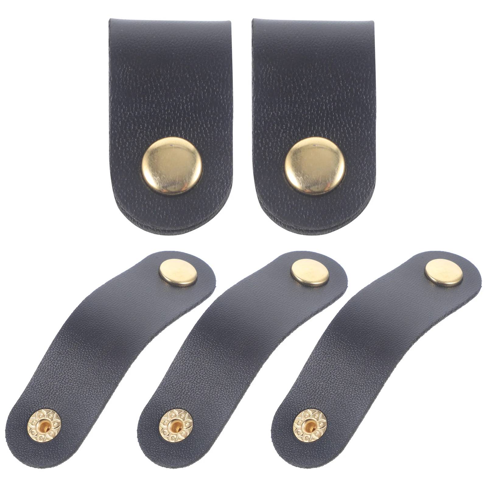 

5Pcs Cable Winder Straps Practical Cord Organizers Artificial Cable Ties for Headphones USB Cables Work Travel Home