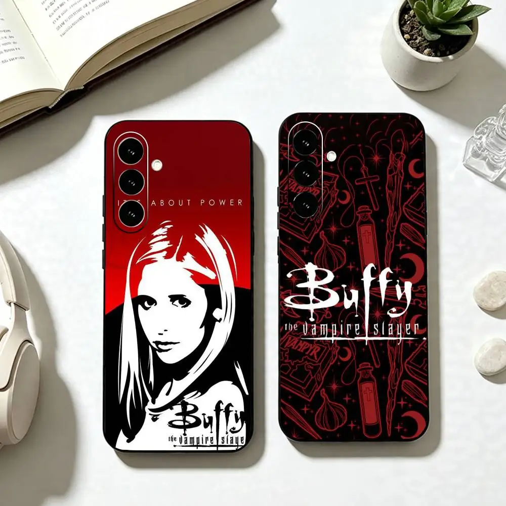 B-Buffy The Vampire Slayer  Phone Case For Samsung Galaxy A73,A72,A71,A70,A53,A52,A51,Others Soft Black Cover