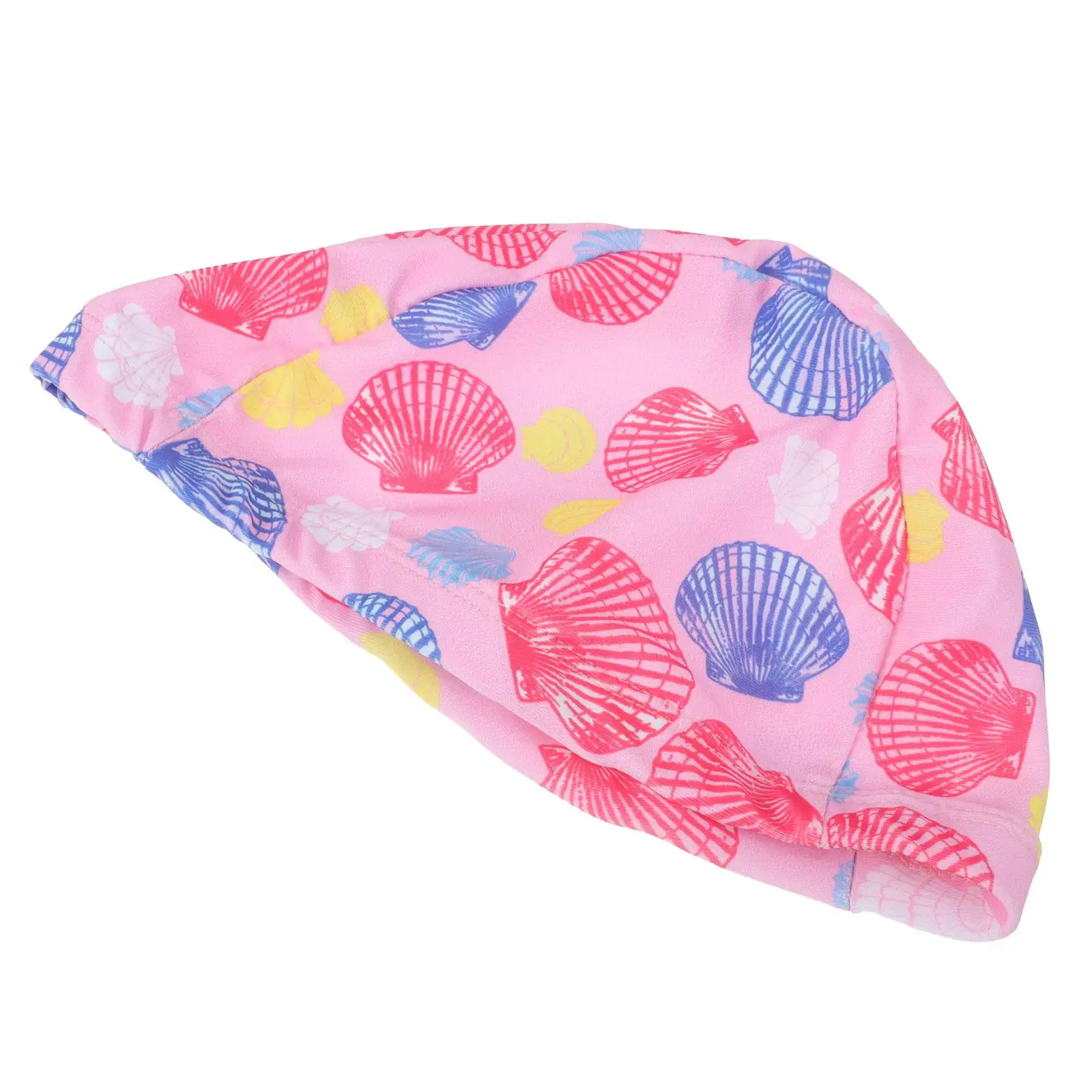 

Waterproof Swim for Kids Baby Bathing Ear Protection Nylon Pink Kid Swim Cap Shell One Size Elastic High Quality