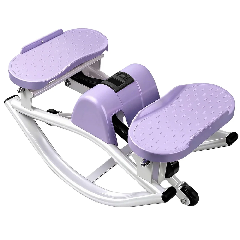 Mini stepper UMAY avec écran LCD, appareil d'exercice pour la maison, équipement de fitness cardio compact pour l'entraînement des jambes et du bas du corps en intérieur