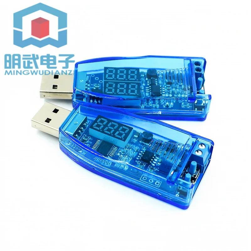 USB-модуль регулятора напряжения с ЧПУ, от 5 В до 3,3 В, 9 В, 12 В, 24 В, настольный источник питания