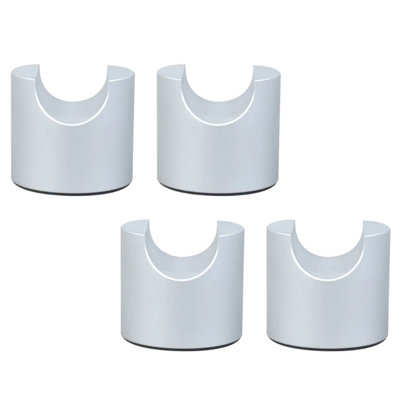 Support câble coussin pied en forme d'aluminium pour accessoire sonore stabilité haut-parleur