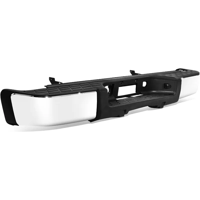 

Задний ступенчатый бампер Dynasty в сборе, совместимый с Silverado GMC Sierra 1500 2007-2013 гг., с подсветкой ступенчатой/подсветкой номерного знака