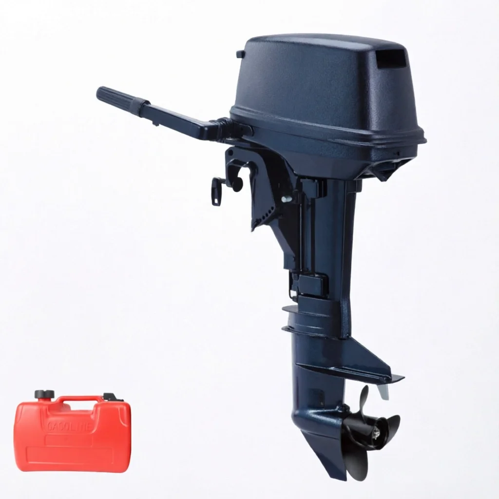 For Yamaha Tohatsu 18HP 2 Stroke Gas-oline Manual Start Marine Outboard Motor Engine Assembly for Fishing Boat