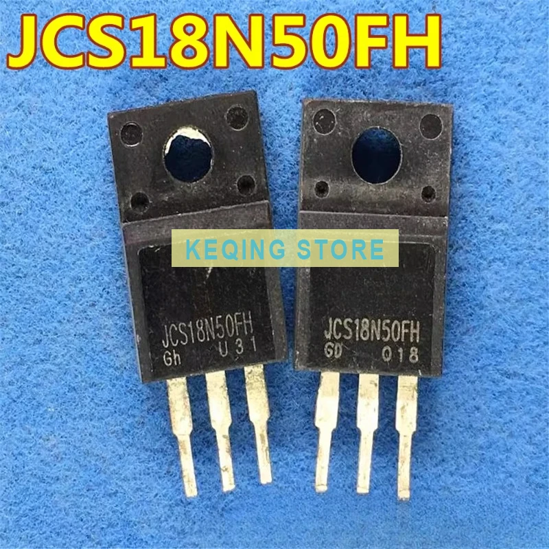 10PCS Used+Not NEW+Send after Measure Original word disassembly machine JCS18N50FH TO220F LCD power supply FET 18A500V spot