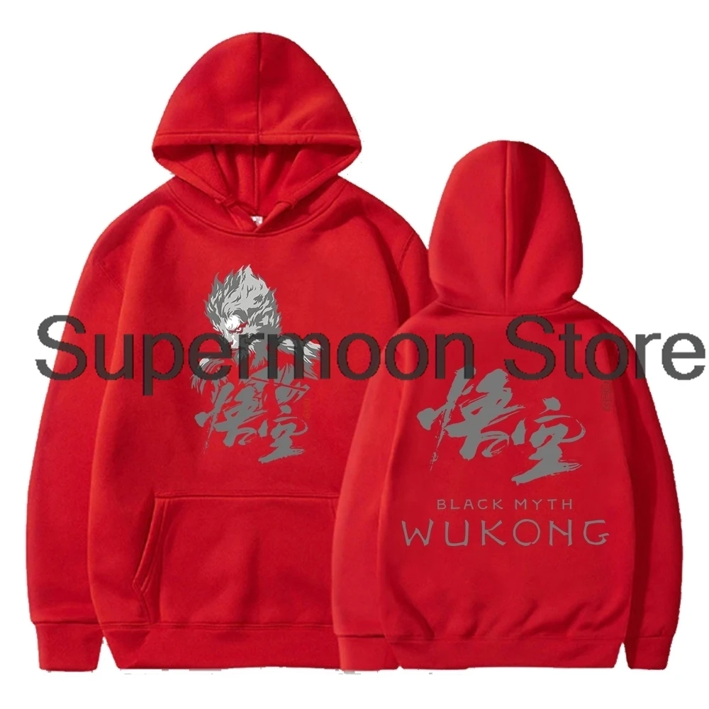 Black Myth Wukong Hoodie 2024 Hot Game Merch Long Sleeve Streetwear Women Men Hooded Sweatshirts Fashion Clothes