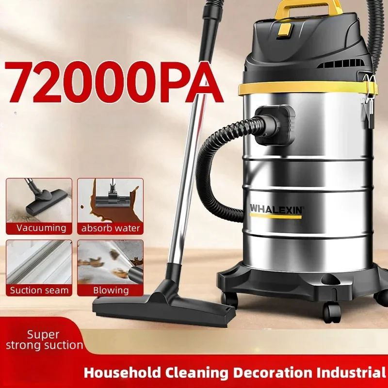 

Vacuum cleaner new home commercial large suction power dry and wet industrial powerful bucket vacuum cleaner car wash