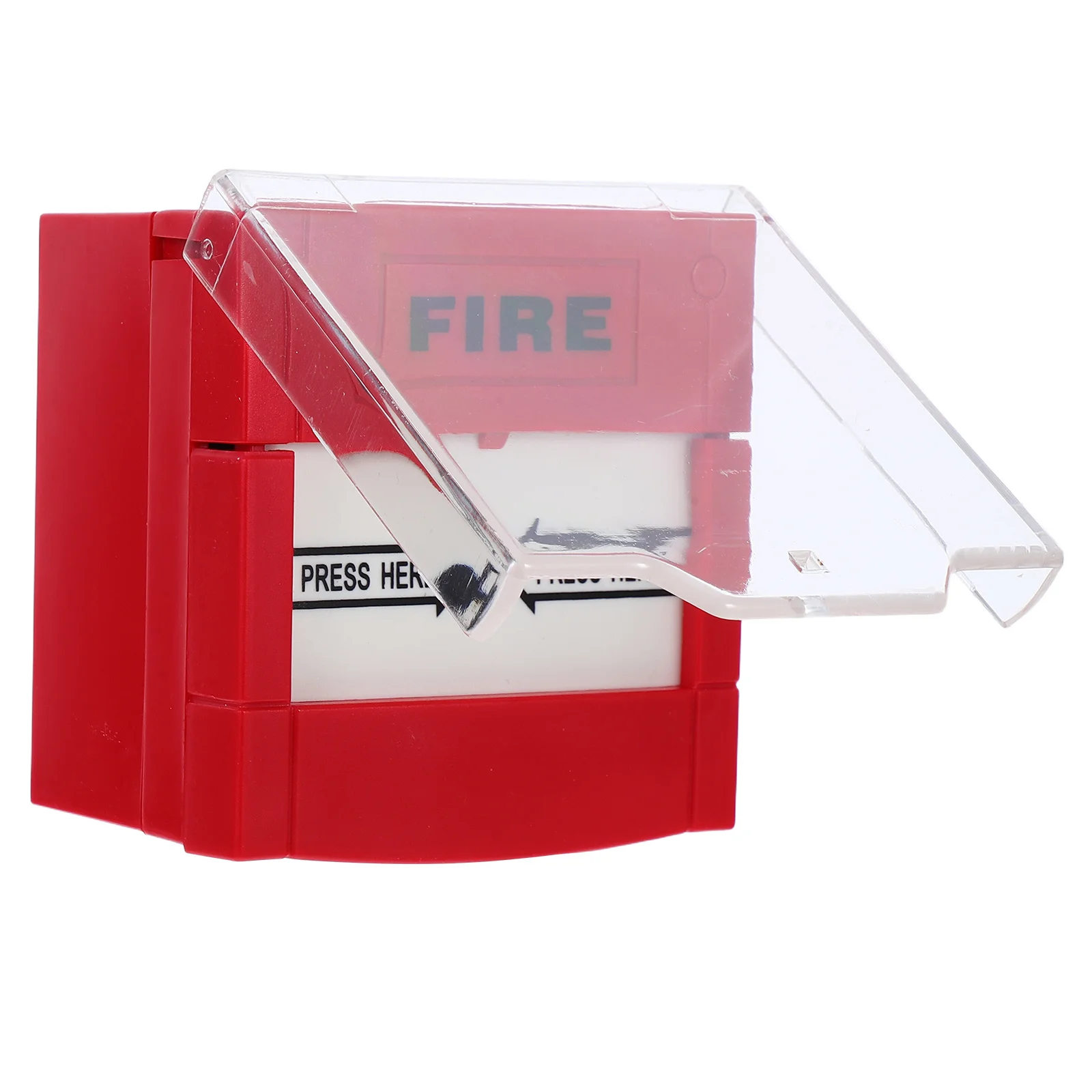 

Manual Reset Emergency Call Point Fire Alarm Button Bright Color Quick Response Easy Installation Fire Safety Switch for Home