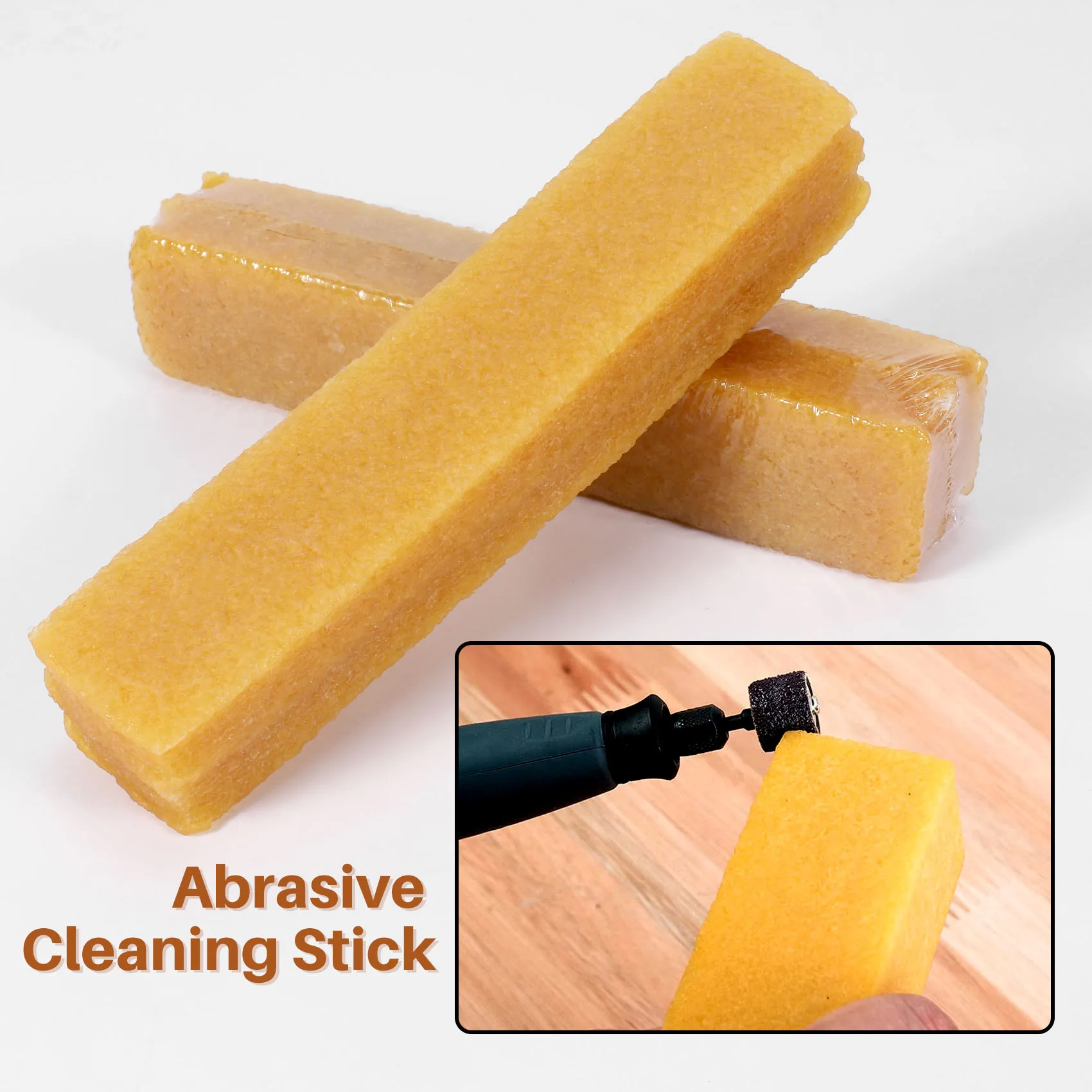 A69E2 PCS Cleaning Eraser Stick For Abrasive Sanding Belts,Natural Rubber Eraser For Cleaning Sandpaper,Skateboard Shoes