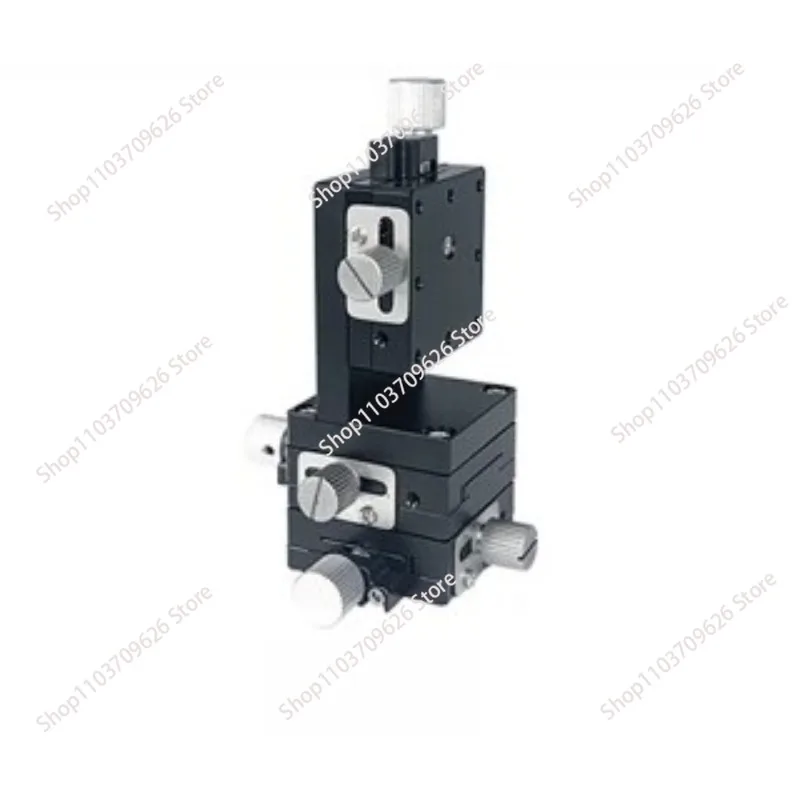 X-axis manual precision slide dovetail groove feed screw trimming platform XYZFES40-R XYZFES60 XYZFES60-R EJJ02-25