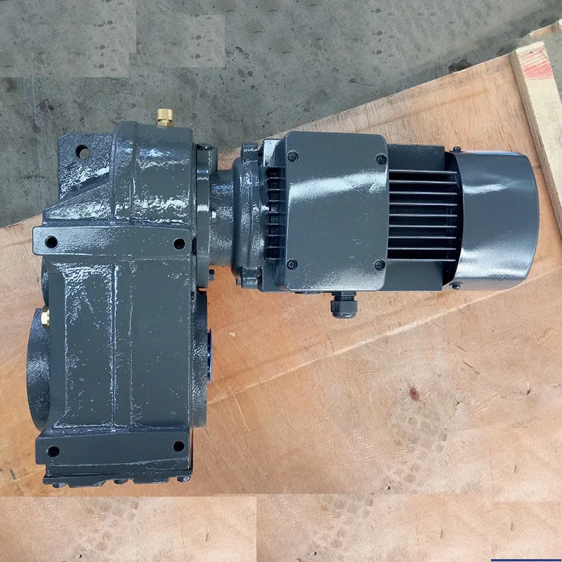 SPEED F77 Series Parallel Axis Helical Gear Reducer with 4KW Motor