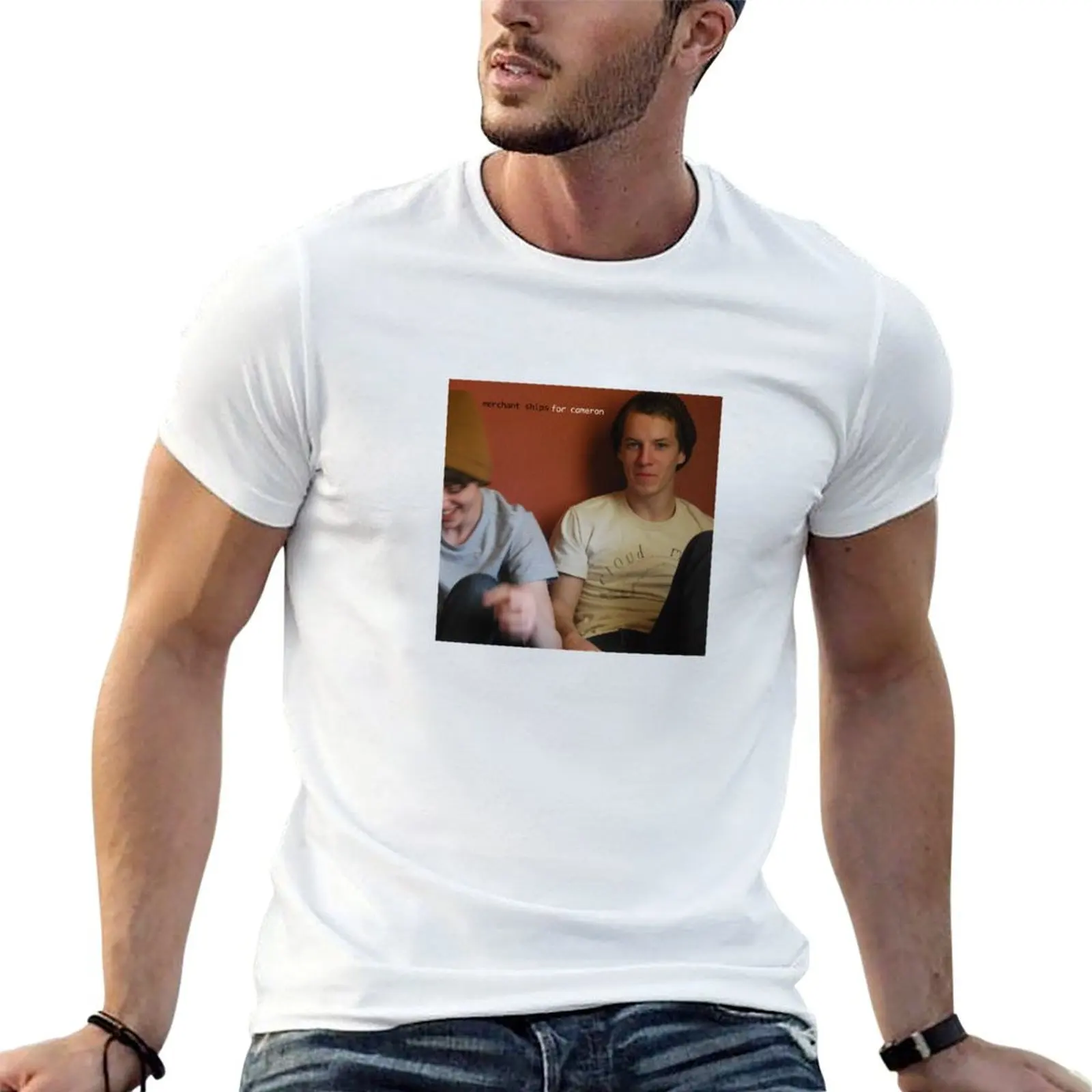 For Cameron Merchant Ships T-Shirt Quick Dry Sports Short Sleeve Tee