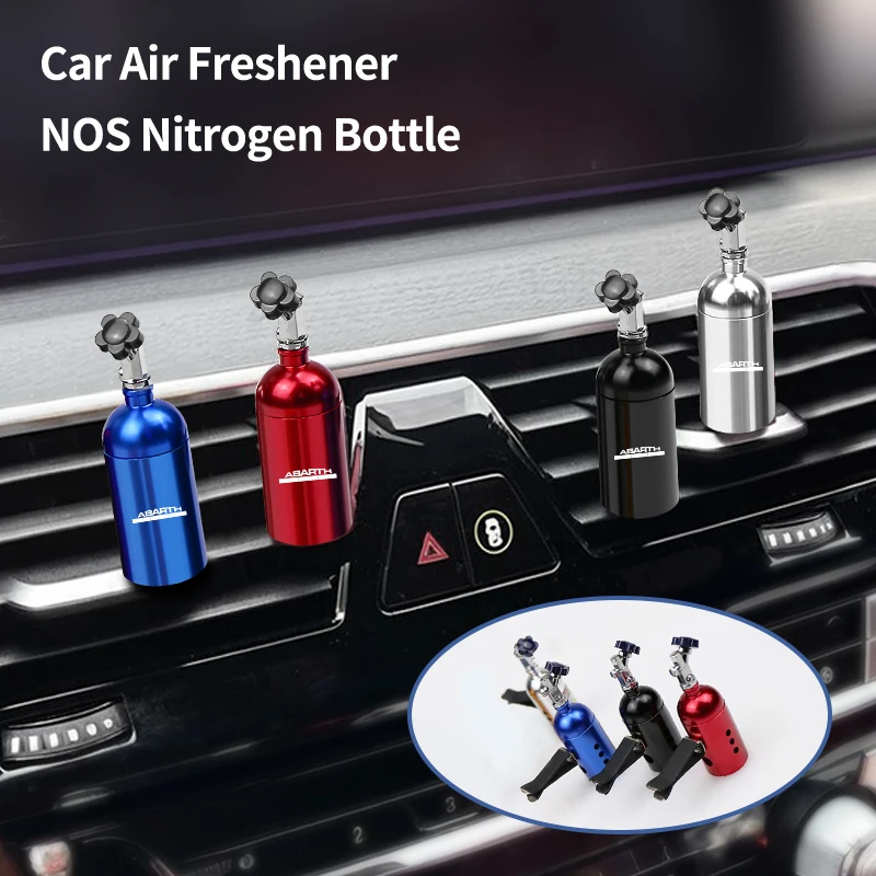 Afbeelding 4: Auto Luchtverfrisser Auto Air Vent Parfum Aroma Geur Accessoires Voor Fiat Abarth Grande Punto Tipo Stilo Ducato Palio500