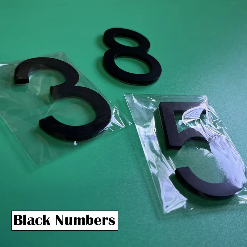 60 مللي متر الفولاذ المقاوم للصدأ الذاتي لاصق رقم البيت ملصق معدني لوحة الباب المنزل لوحة أرقام تسجيل لأرقام الشارع صندوق البريد