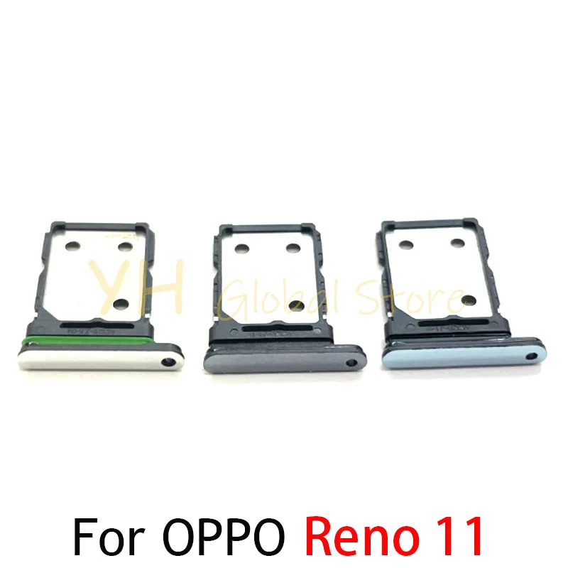 20PCS For OPPO Reno 11 12 Pro Sim Card Slot Tray Holder Sim Card Repair Parts