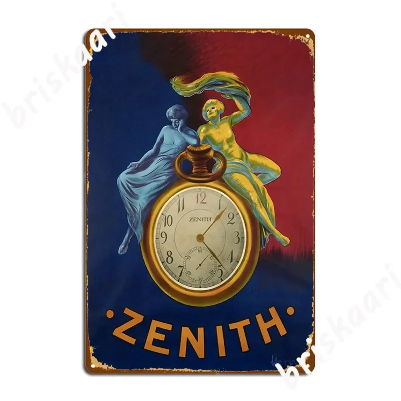 Retro Zenith Metal Sign Bar Cave Wall Decor Cinema Living Room Custom Tin Sign Poster