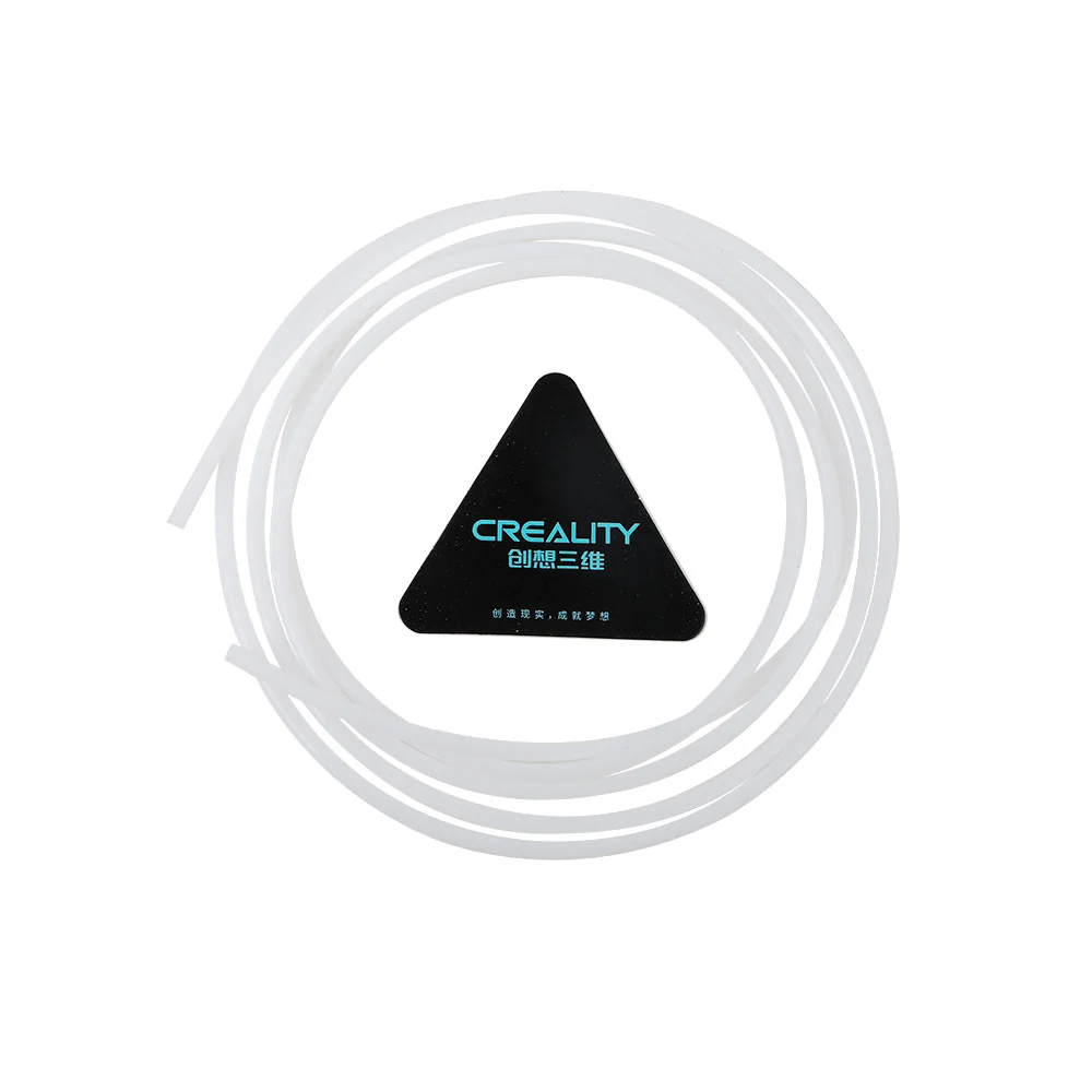 Creality Oryginalny biały zestaw rur PTFE 1m/2m z przegubem pneumatycznym D4×d2 do części drukarek 3D Ender-3 V2 Ender 5 Pro CR Series — zdjęcie 3