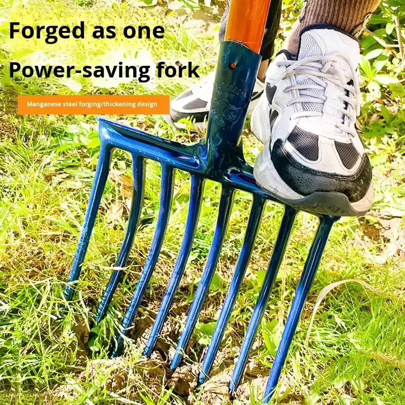 for Tilling and Loosening Steel Fork Head Farm Tool
