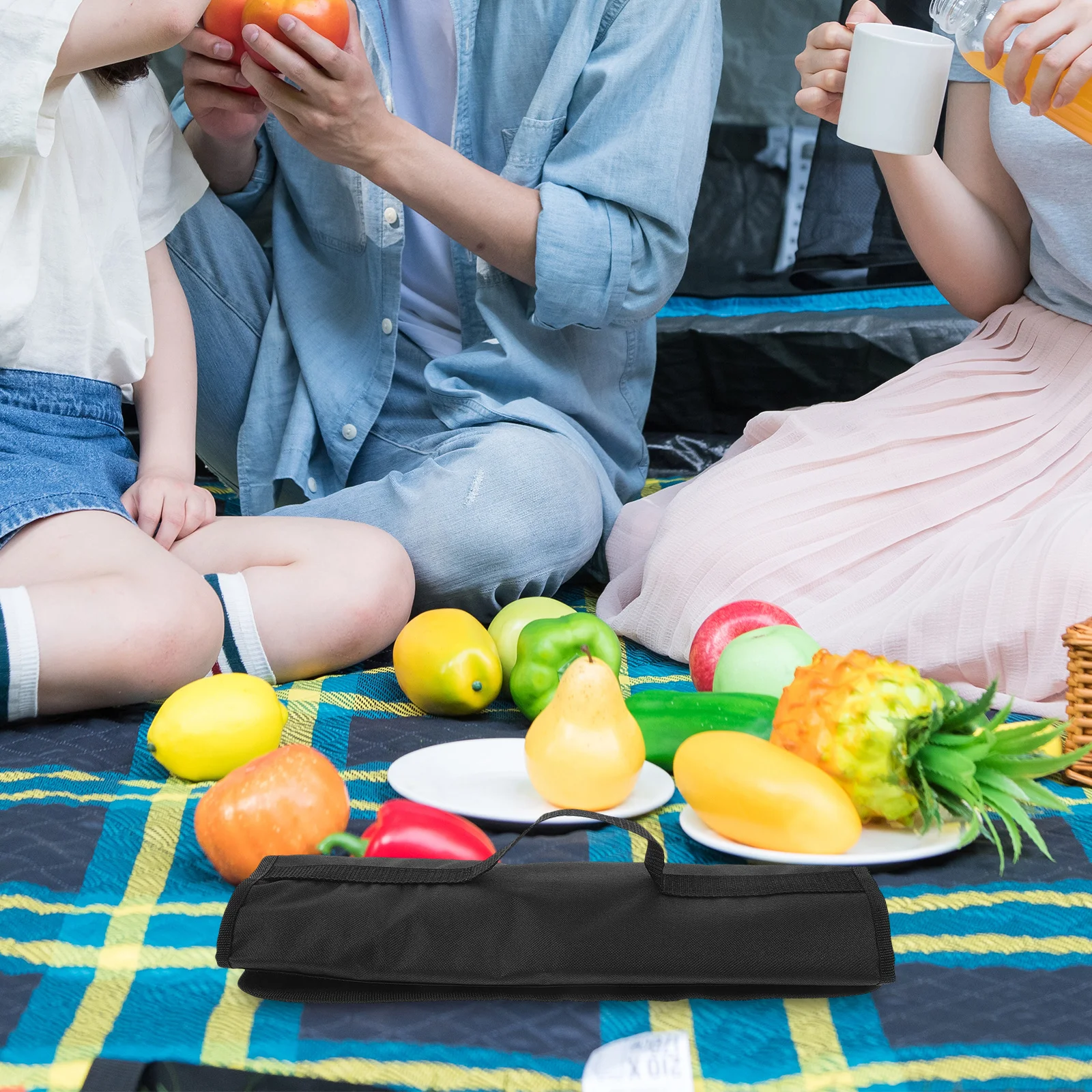 

Waterproof Foldable Oxford Cloth Cutter Storage Roll Bag Chef Cutlery Organizer Portable Carrying Case Cutter Pocket Bag