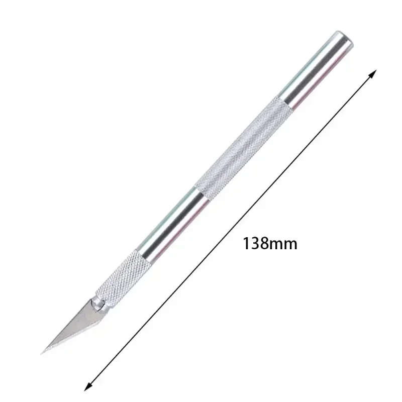 12pcs/lot Precision Hobby Knife Engraving Pen Knife Wood Carving Paper Cutter Fruit Food Crafts DIY Carpenter