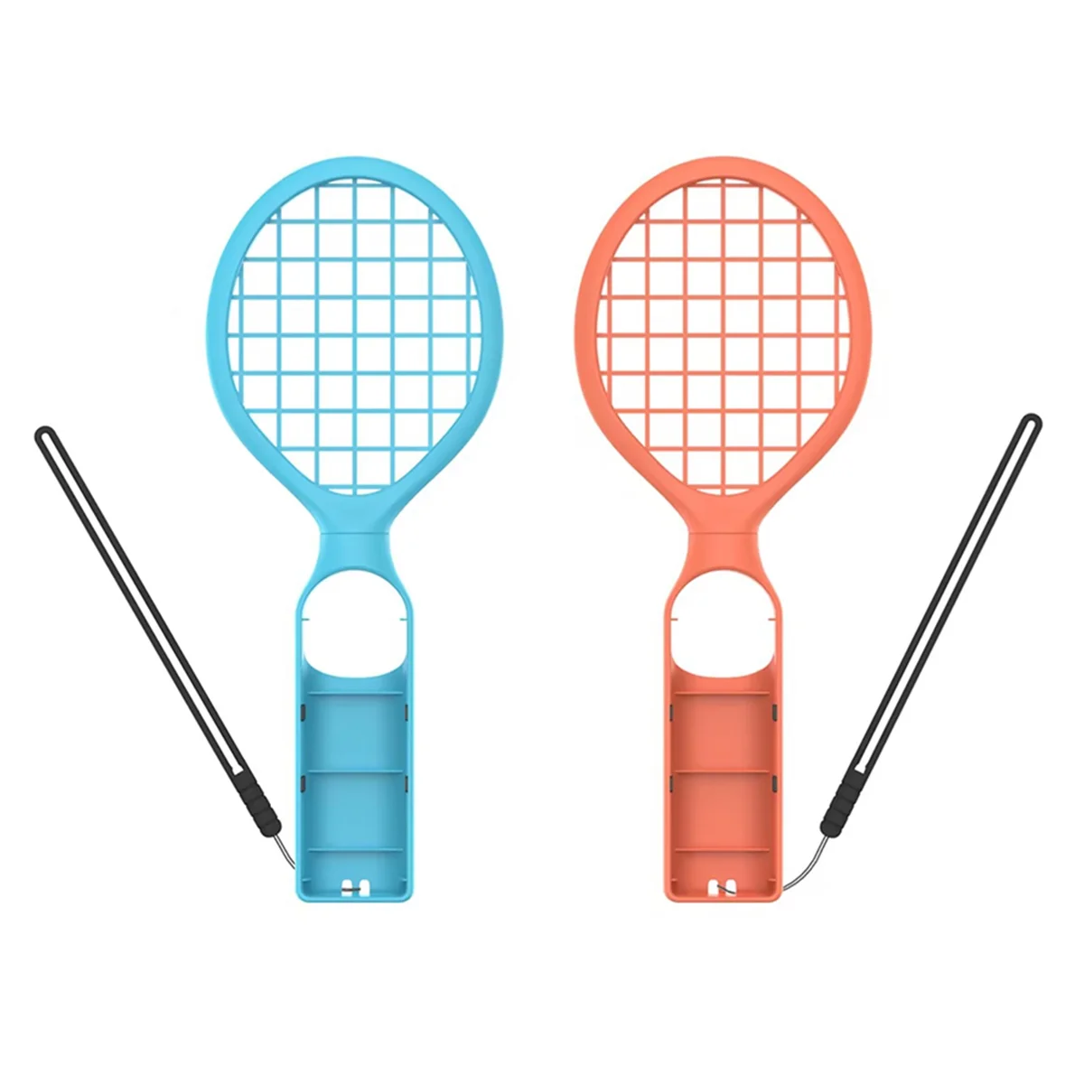 2Pcs Tennis Racket for Switch 2 Controller Grips Wrist Strap Tennis Accessories Enhanced Gaming Experience
