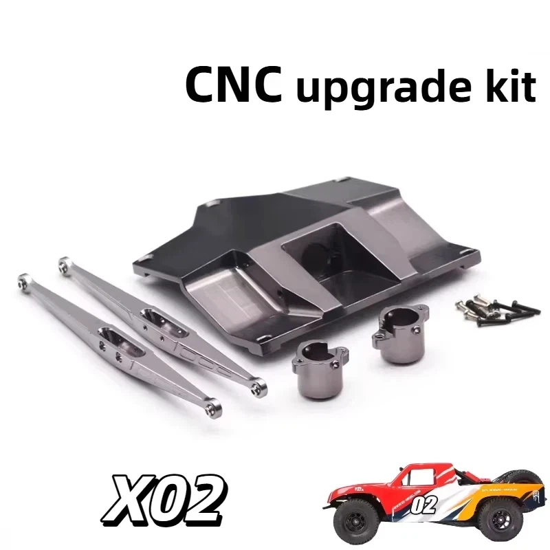 

Orlando Hunter Rc Upgrade Parts Aluminum Cnc 3 Piece Set 1/32 Scale For Lz0019 X02 Off Road Short Course Truck Replacement Parts