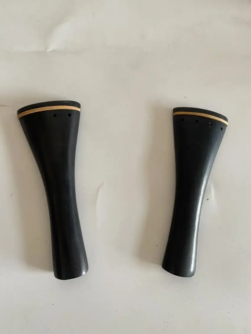 

4/4 size violin ebony tailpiece baroque style one piece