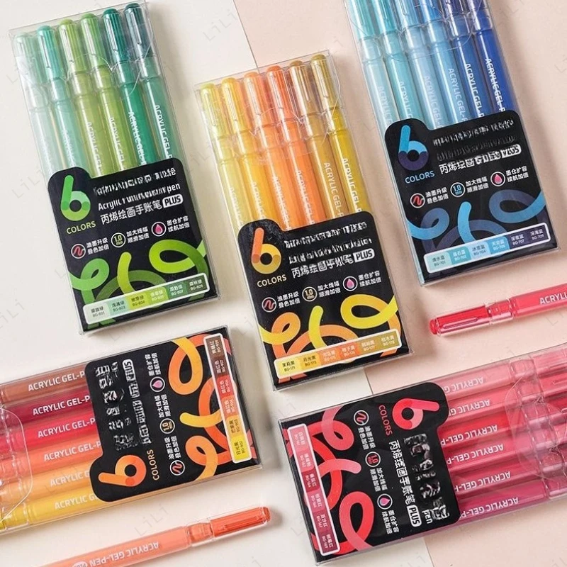 Student Specific Drawing Flash Pen Large Capacity Flash Special Effects Color Neutral Note Taking Key Flash Pen