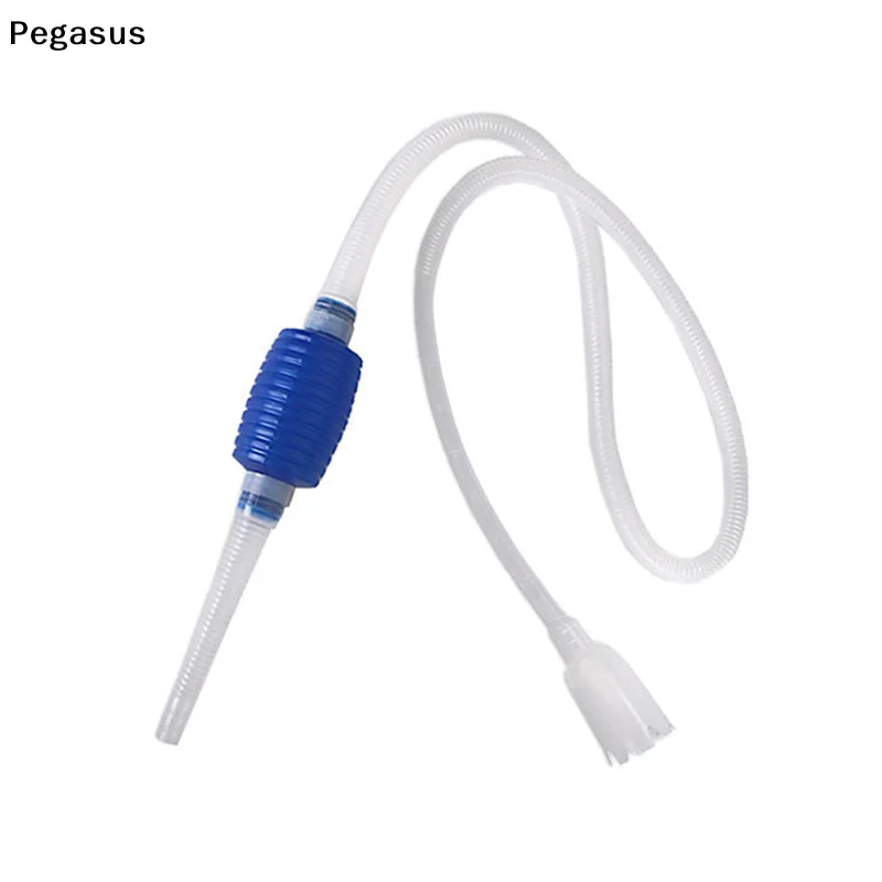 [S]Semi-automatic Water Change Aquarium Siphon Fish Tank Syphon Vacuum Cleaner Pump
