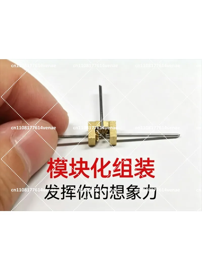 Mini 0.3M 10 Teeth 90 Degree Micro Bevel Gear Axle for DIY RC Model Car