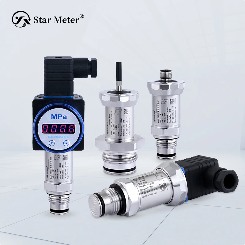 2026 RS485 مستشعر ضغط الحجاب الحاجز المضاد للانسداد جهاز إرسال السوائل اللزج للأنظمة الهوائية والهيدروليكية