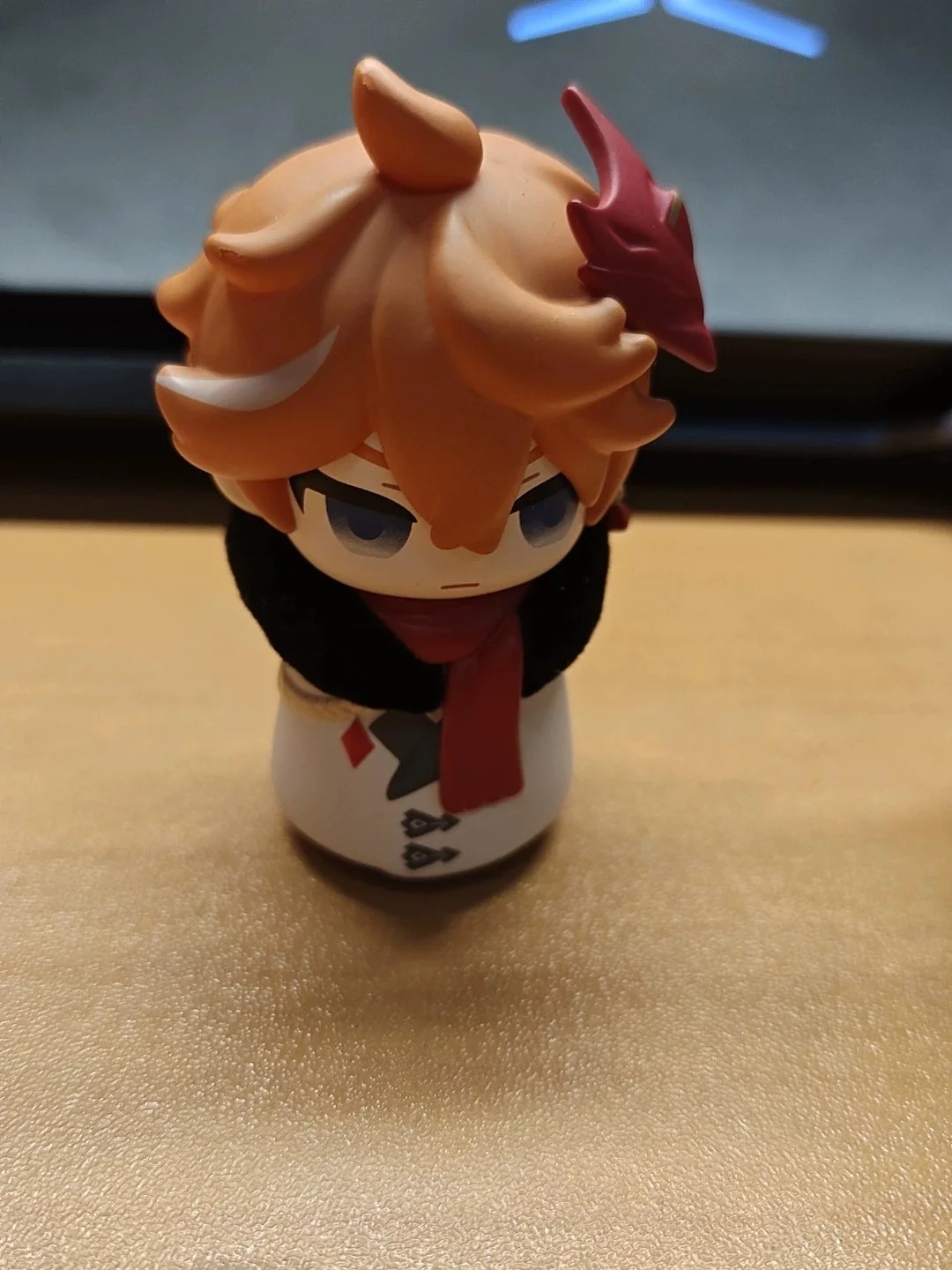 2025 New Arrival In Stock  Genshin Impact Fatui Tartaglia Blind Box Frost Flame Series Q-version PVC Figure Collection