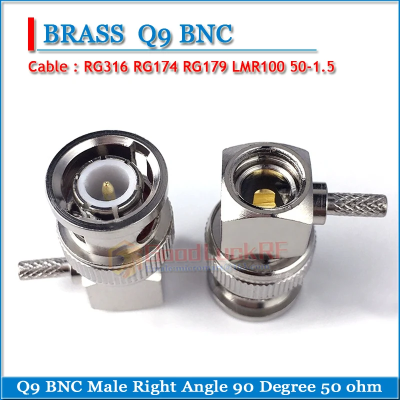 50 Ohm Q9 Bnc Male …