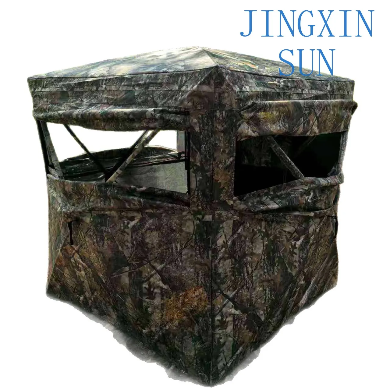 One-way perspective camouflage hunting tent 360 degrees rainproof quick open camouflage tent