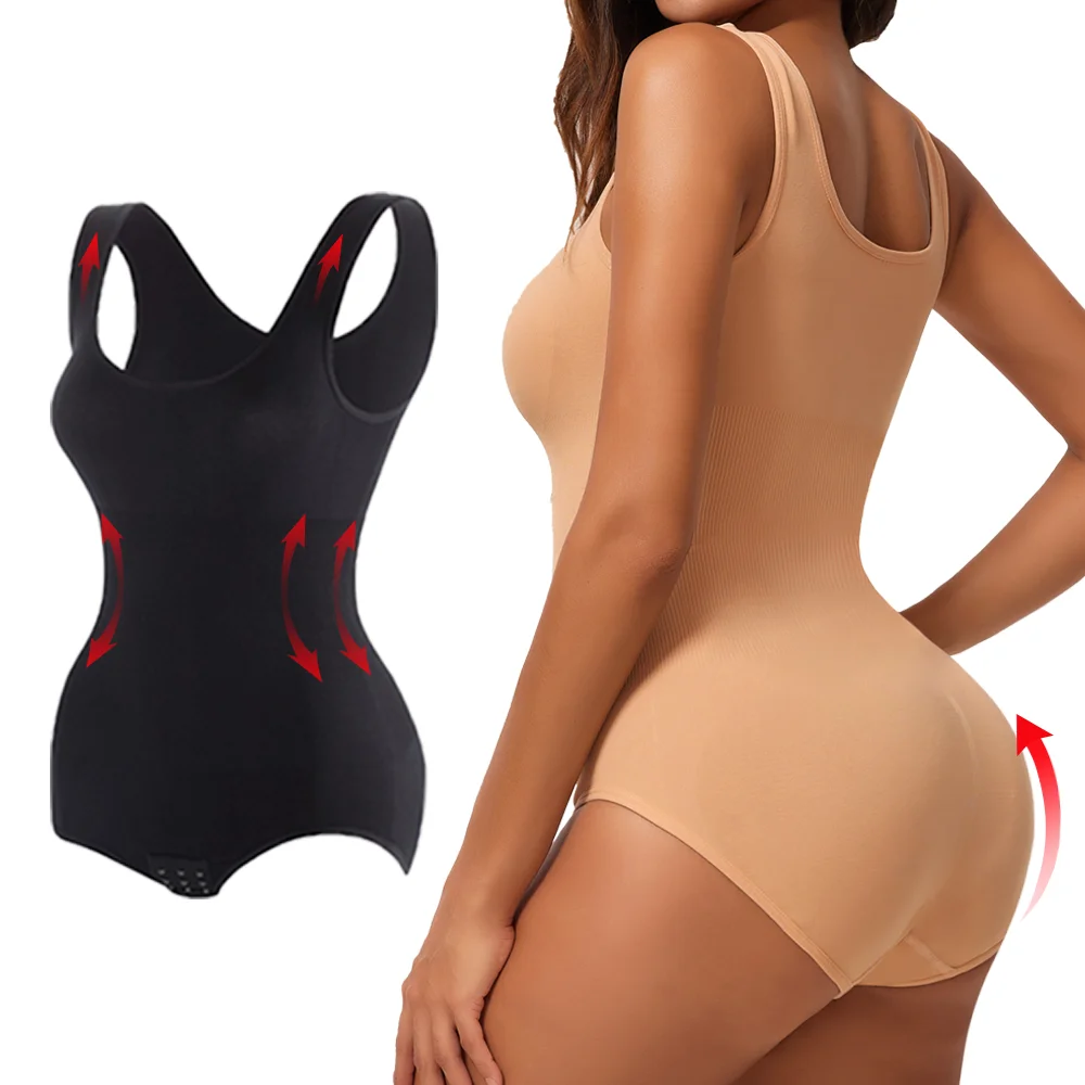 Frauen Ein Stück Bodys Bauch-steuer Wear Abnehmen Body Shaper Sexy Weibliche Abnehmen Unterwäsche Kompression Taille Trainer