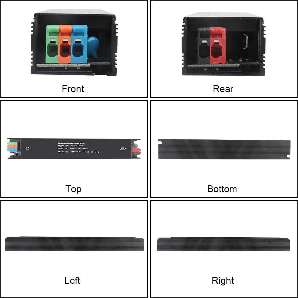 Kompaktowy transformator oświetleniowy AC 110V 220V na DC 12V 24V Konwerter zasilania LED do taśmy świetlnej Smart Driver 100-240V