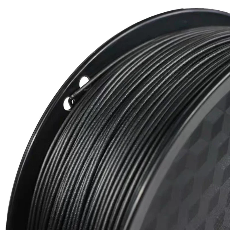 Imagem -02 - Fibra de Carbono Petg cf 3d Filamento Impressora Alta Resistência e Rigidez 1.75 mm 1kg 0.5kg Boa Resistência do Duto