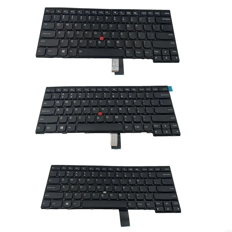 97QA for ThinkpadT440 T440P T440S T450 T450s T460 L440 L450 L460 Replacement US Laptop Keyboard Backlit ＆ Pointer (optional)