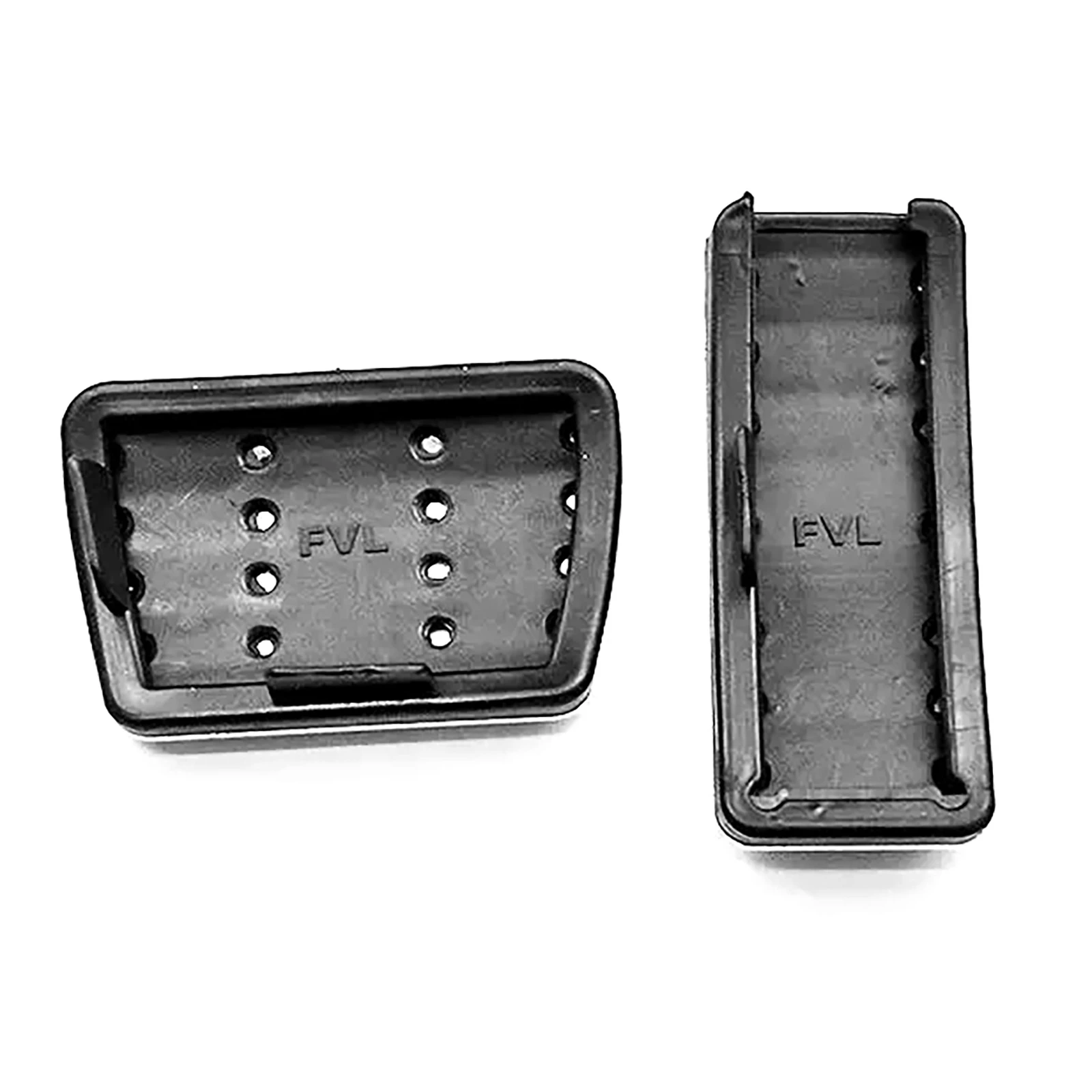 Aluminum Pedal Pad Cover Anti-slip Car Accelerator Brake Pedal Cover Kit for MG4 EV 2022-2024