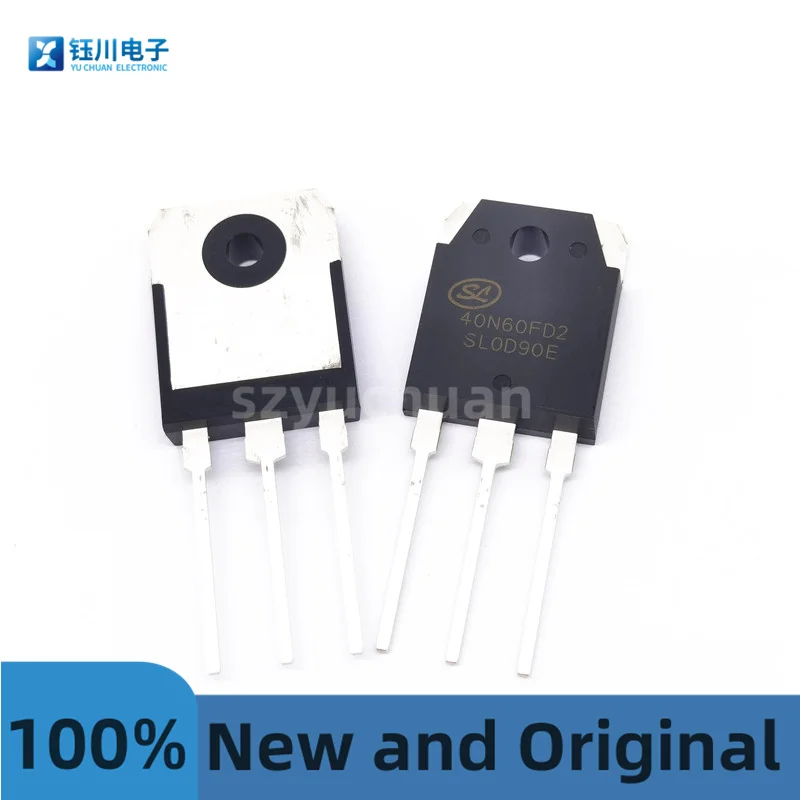 (5PCS) SGT40N60FD2PN New original 40N60FD2 Welding machine commonly used IGBT transistor TO-3P 40A/600V