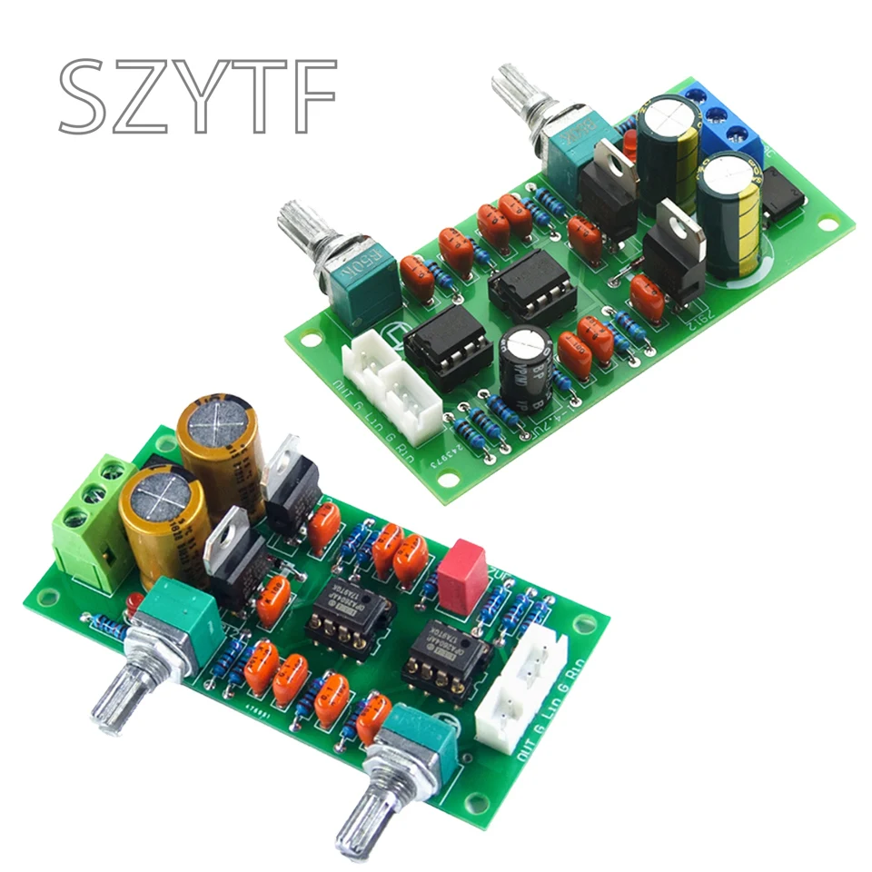 Dual Power Low-pass Superheavy Subwoofer Filter Board Bass Split Filter Machine Finished Kit PCB Empty Board