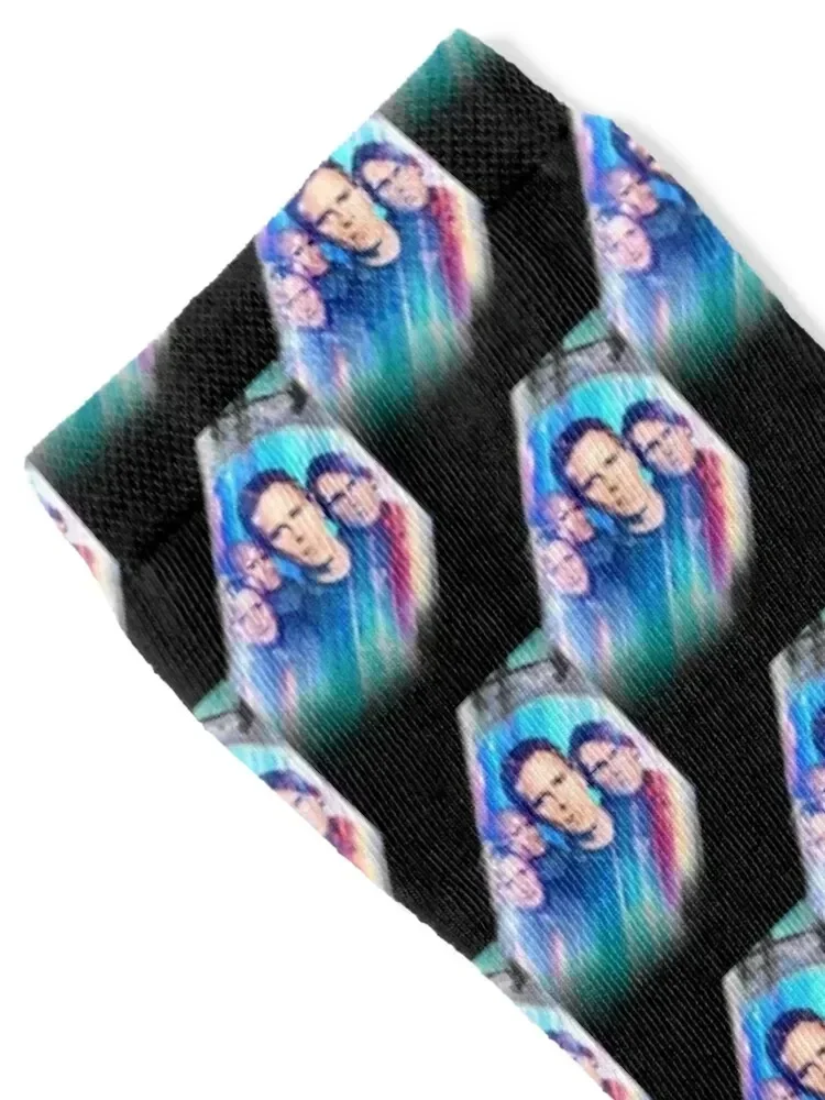 Stargate SG1 Socks floral funny gift Soccer New year's Socks For Man Women's