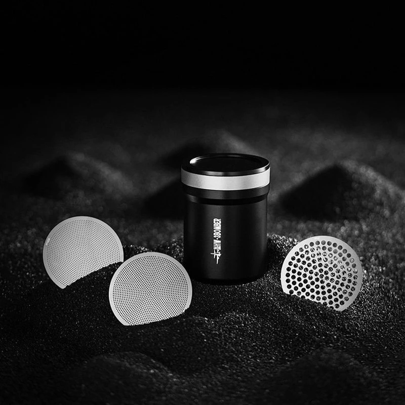 Mhw-3bomber Shark Aluminum Alloy Coffee Powder Shaker 3-In-1 Replaceable Mesh Magnetic Lid Barista Baking Espresso Tool Kitchen - view 6
