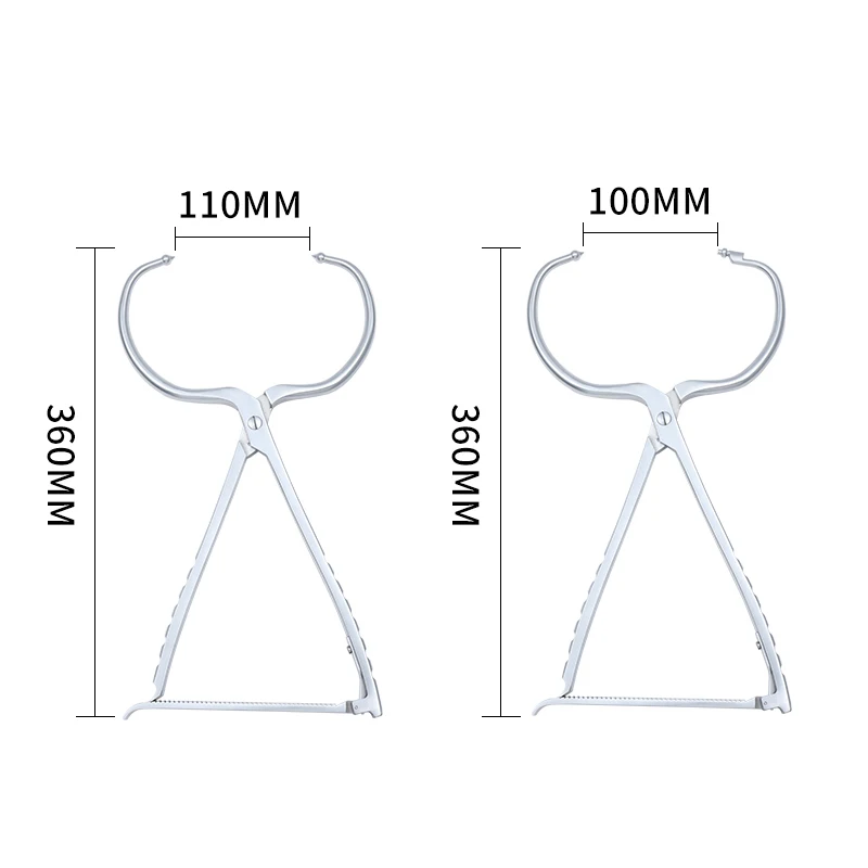 Pince de resurfaçage à guidage tibial, instruments orthopédiques, anneau de compression, trou de guidage de broche à guidage clinique