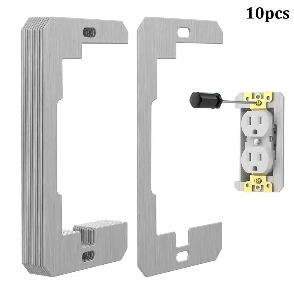 � 5/10/20 Stück Ausrichtungs-Abstandshalter-Set für Wandplatten, Standard-Wandsteckdosen- und Schalter-Abstandshalter, für Installationen in Haushalten und Büros – Detail 2