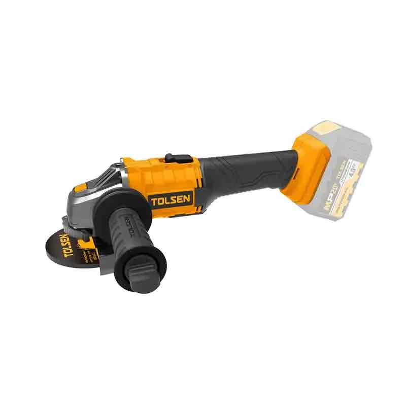 # Hot For TOLSEN 87223 20V CE Variable Speed Electric Cordless Battery Angle Grinder With Restart Protection