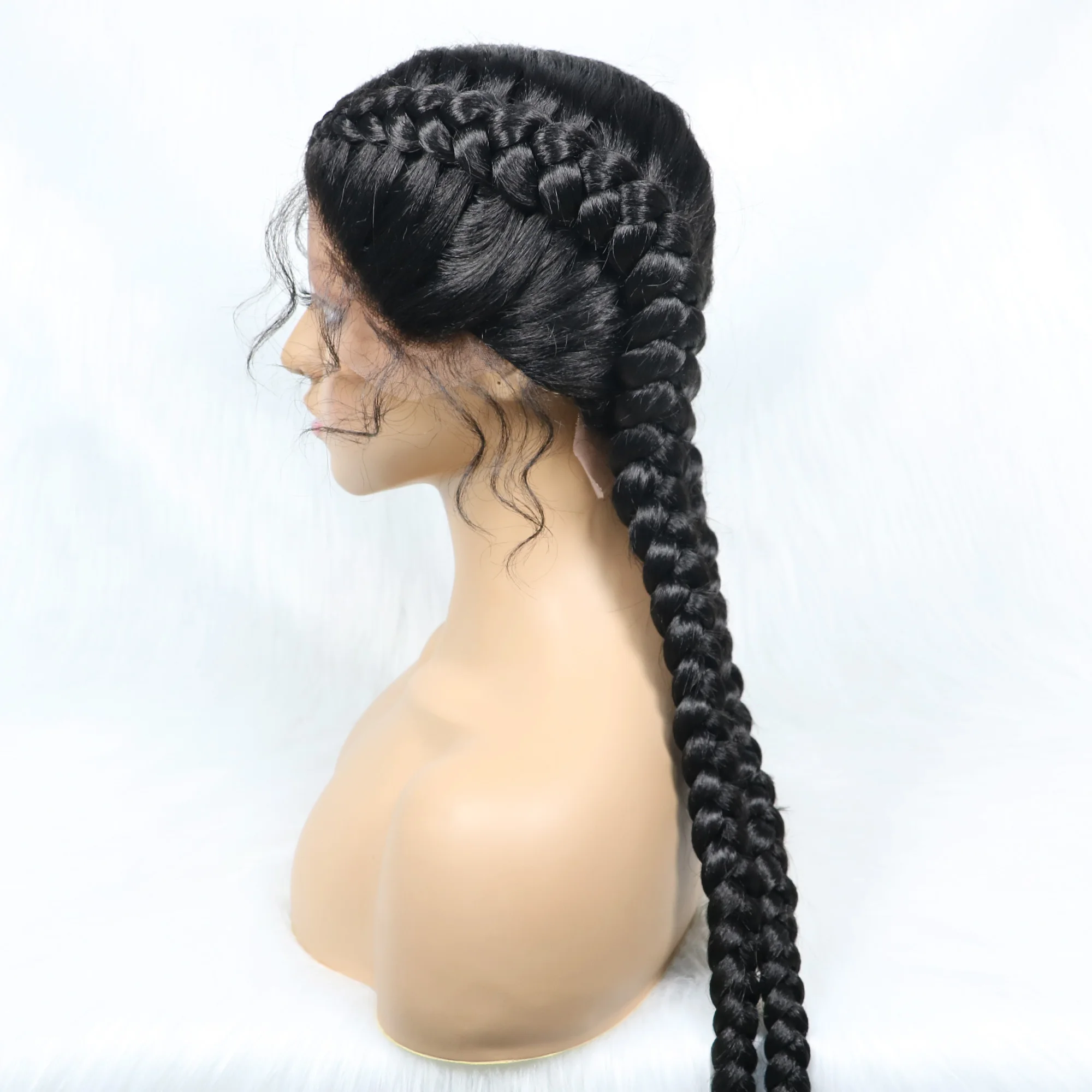 Синтетические плетеные парики  – обзор и цена Braiding Hair Kanekalon